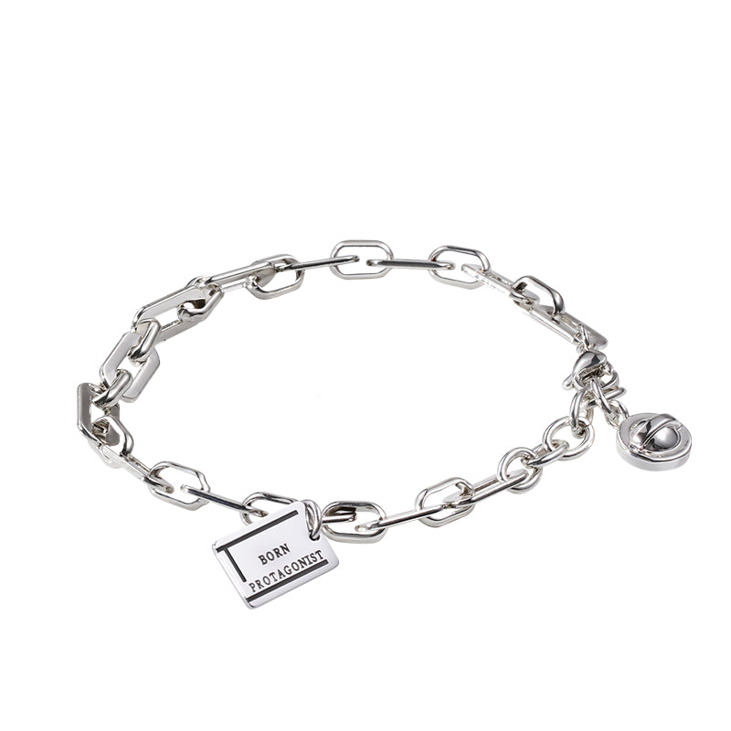 PYNANA 2-in-1 Rope Phone Lanyard Cross-body Strap with Metal Charm Chain