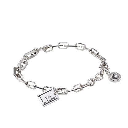 PYNANA 2-in-1 Rope Phone Lanyard Cross-body Strap with Metal Charm Chain