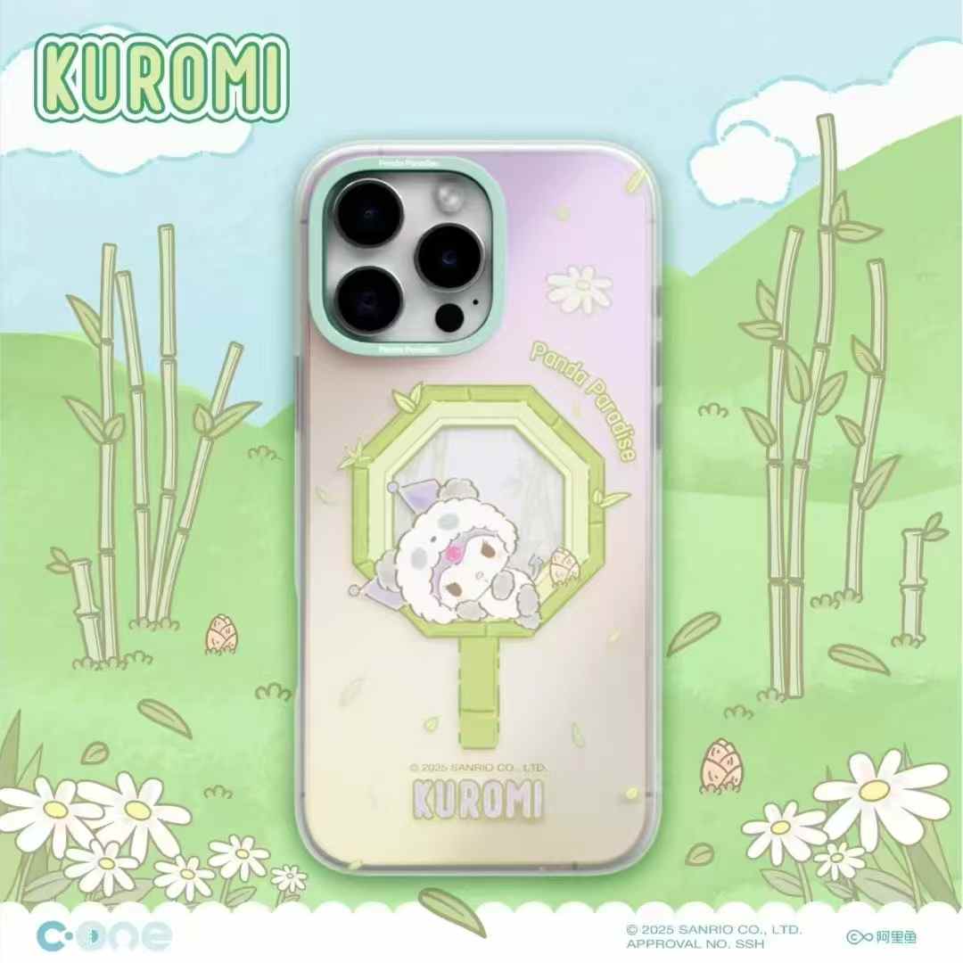 Sanrio Characters Panda Paradise MagSafe All-inclusive Shockproof IMD Protective Case Cover