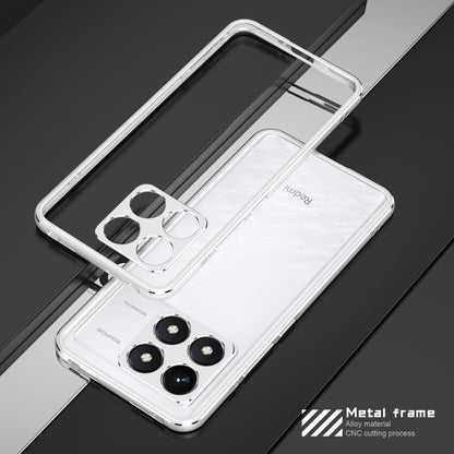 iy Aurora Sword Lens Protector Bicolor Aluminum Bumper Case for Xiaomi Redmi K70 series