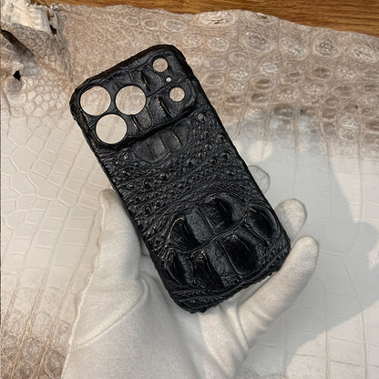 i-idea Handmade Luxury Crocodile Skin Genuine Leather Case Cover