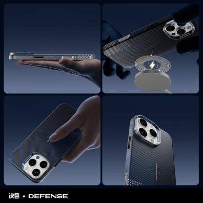 X-Doria Defense Yao Zero Gravity MagSafe Oriental Woven Aramid Fiber Case Cover