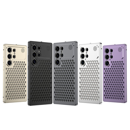 Kylin Armor Elastic Buckle Heat Dissipation Aromatherapy Metal Case Cover