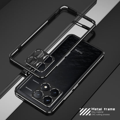 iy Aurora Sword Lens Protector Bicolor Aluminum Bumper Case for Xiaomi Redmi K70 series