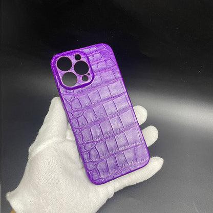 i-idea Handmade Luxury Crocodile Skin Genuine Leather Case Cover