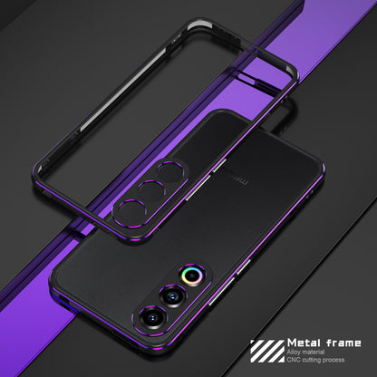 iy Aurora Sword Lens Protector Bicolor Aluminum Bumper Case for Meizu 21