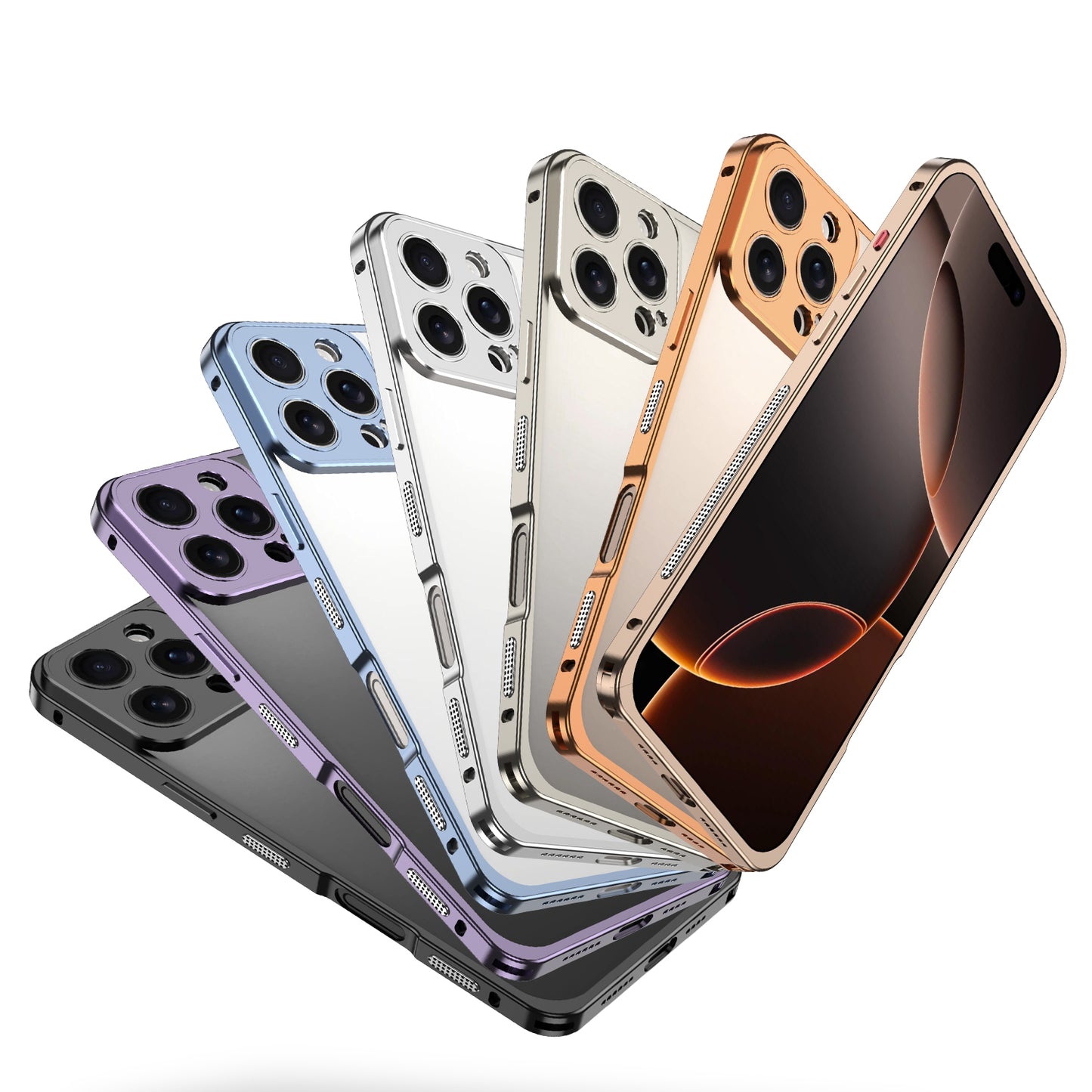 Armor King Supercar Lens Protector Heat Dissipation Metal Bumper Case Cover