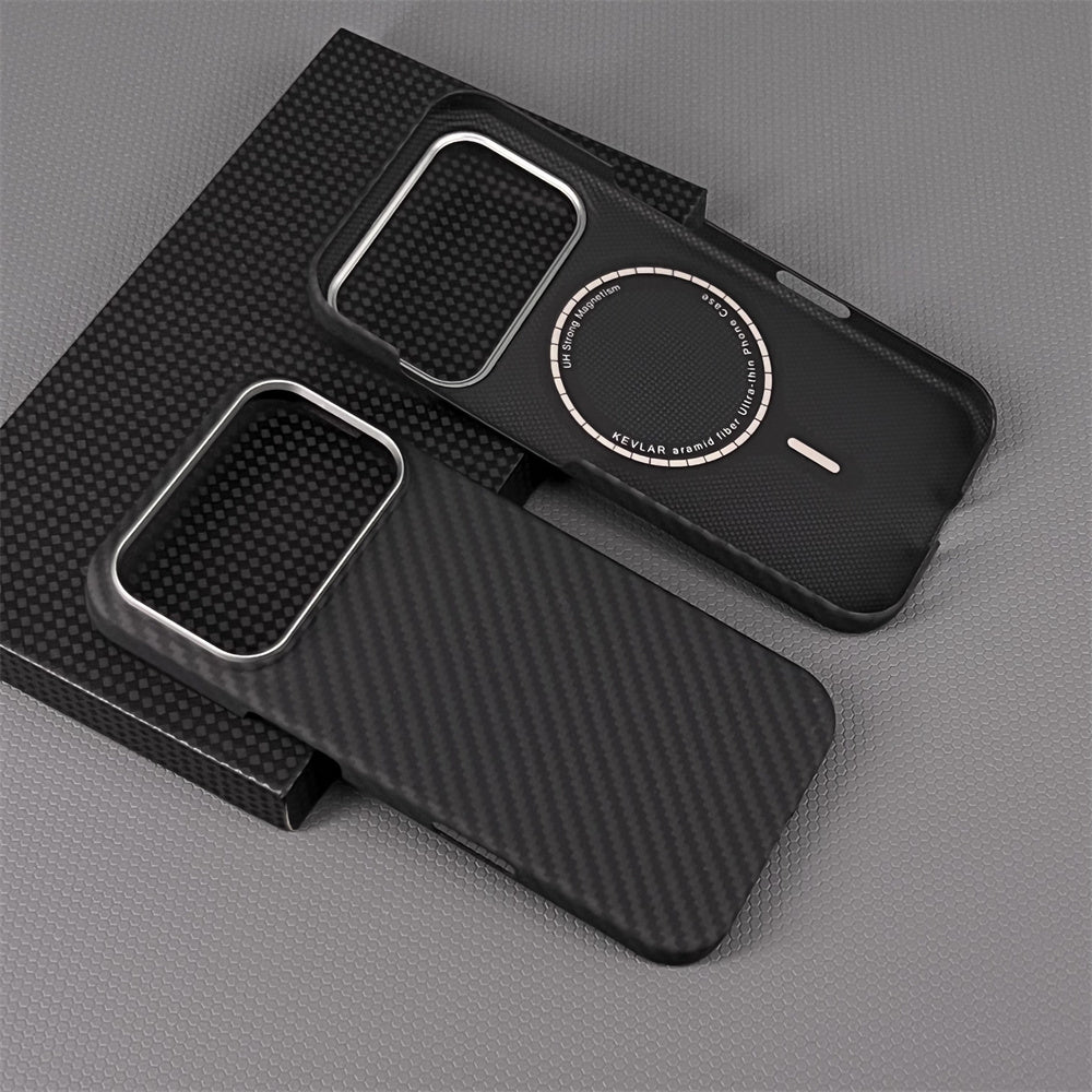 Oatsbasf MagSafe Luxury Pure Aramid Fiber Case for Apple iPhone 17 series