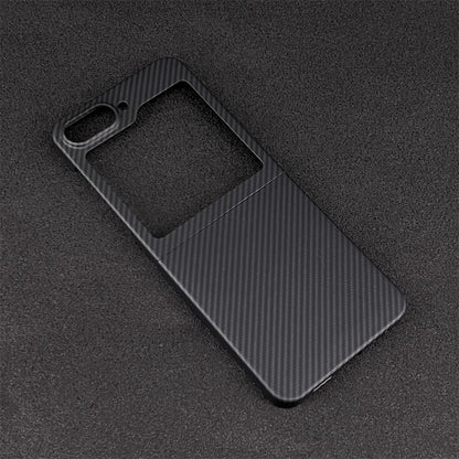 Oatsbasf Luxury Pure Carbon Fiber Case for Samsung Foldable Smartphones