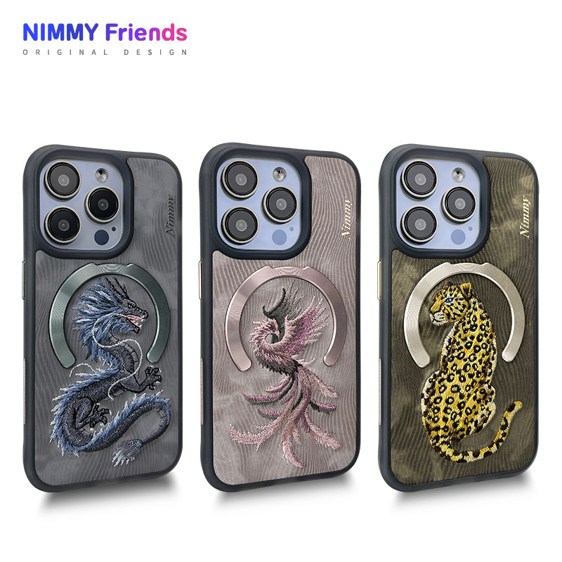 Nimmy Fantasy Animal MagSafe Embroidery Case Cover