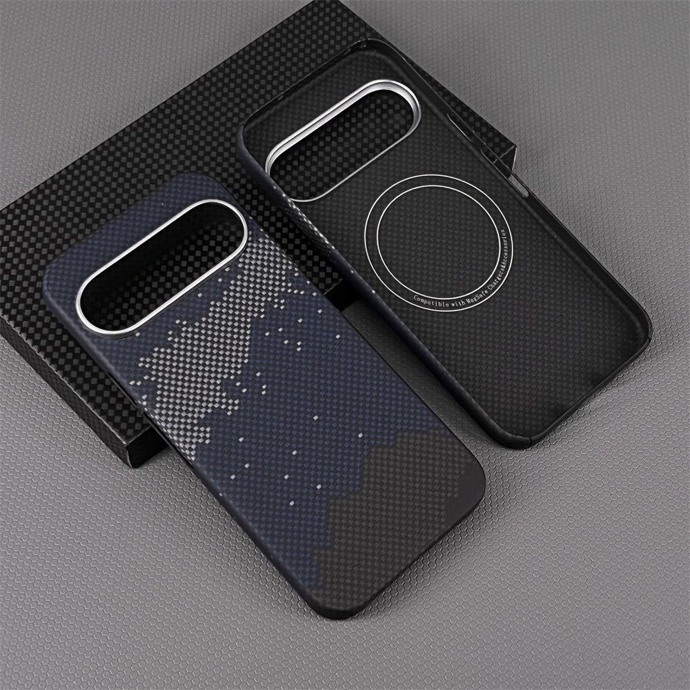 Oatsbasf Luxury Pure Aramid Fiber Case for Google Smartphones