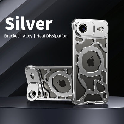 Armor King Auspicious Clouds MagSafe Metal Alloy Air Cushion Kickstand Case Cover