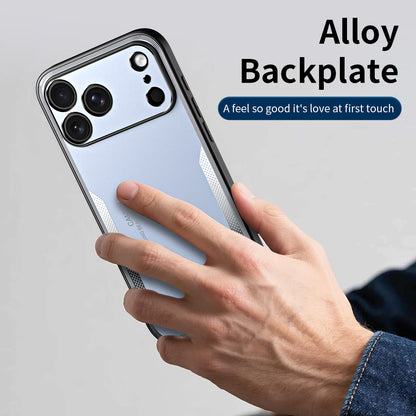 Armor King Fengshang TPU Frame Alloy Lens Protector Metal Backplate Case Cover