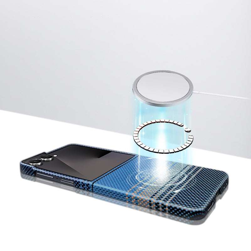 Armor King MagSafe Aramid Fiber Non-Slip Slim Light Case for Samsung Galaxy Z Flip7