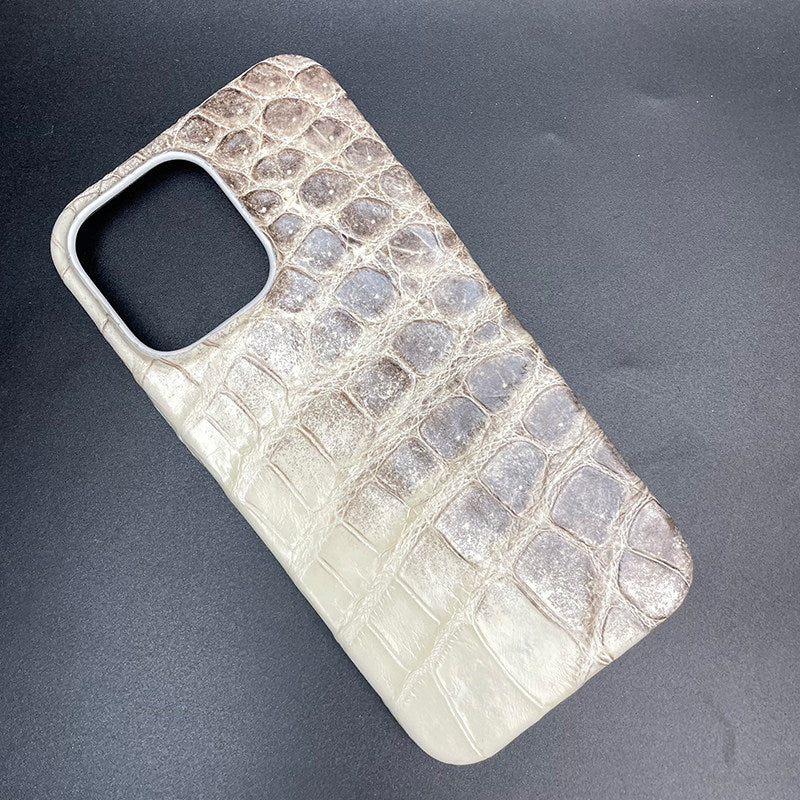 i-idea Handmade Luxury Crocodile Skin Genuine Leather Case Cover