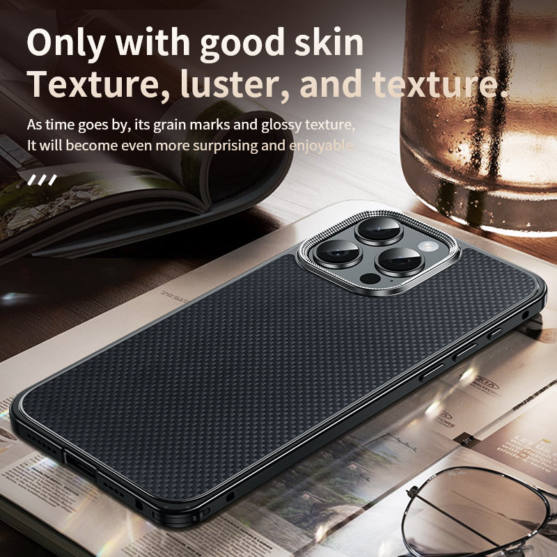 Armor King MagSafe Kevlar Back Latch Catch Metal Bumper Case Cover