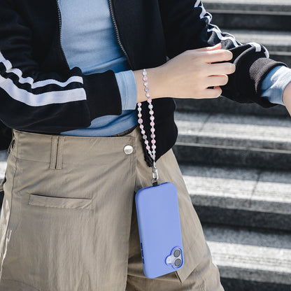 SwitchEasy LuxeLink Wrist Strap + Strap Card Phone Lanyard