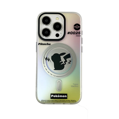 Pokémon MagSafe All-inclusive Shockproof Laser IMD Protective Case Cover