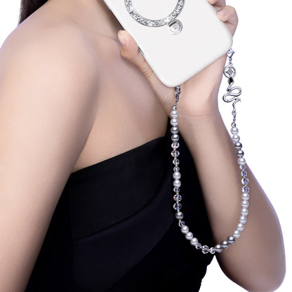 PYNANA Jewelry Aesthetics & Handcraft Hand Chain Phone Charm Beads Strap Pearl Lanyard
