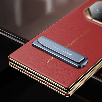 Oatsbasf Ultra-thin Portable Invisible Concealed Push-Pull Metal Phone Stand for Foldable Phones