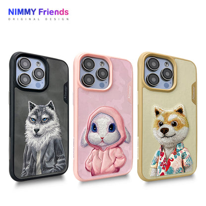 Nimmy Cute Pet Embroidery Case Cover