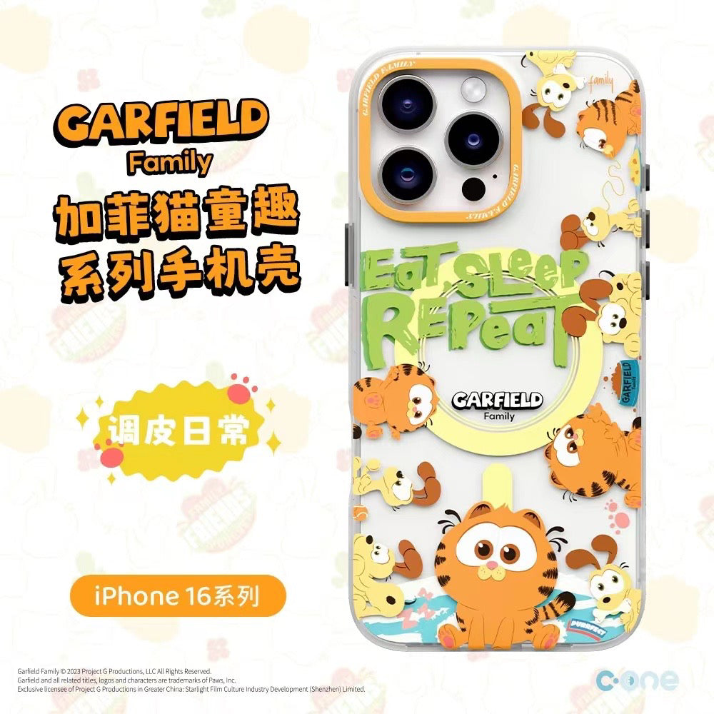 Garfield Family Childlike MagSafe All-inclusive Shockproof IMD Protect – Armor King Case Garfield Family Childlike MagSafe All-inclusive Shockproof IMD Protect – Armor King Case