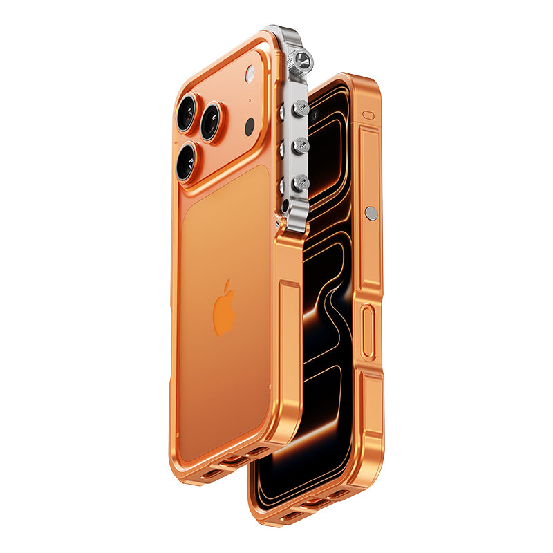 Armor King Trigger Mechanical Armor Premium Metal Bumper Case