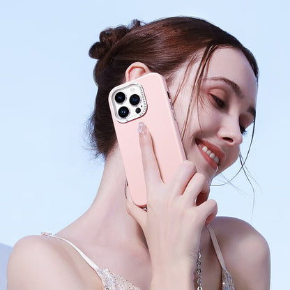 PYNANA Starry Jewelry Aesthetics & Handcraft MagSafe Faux Leather Protective Case Cover