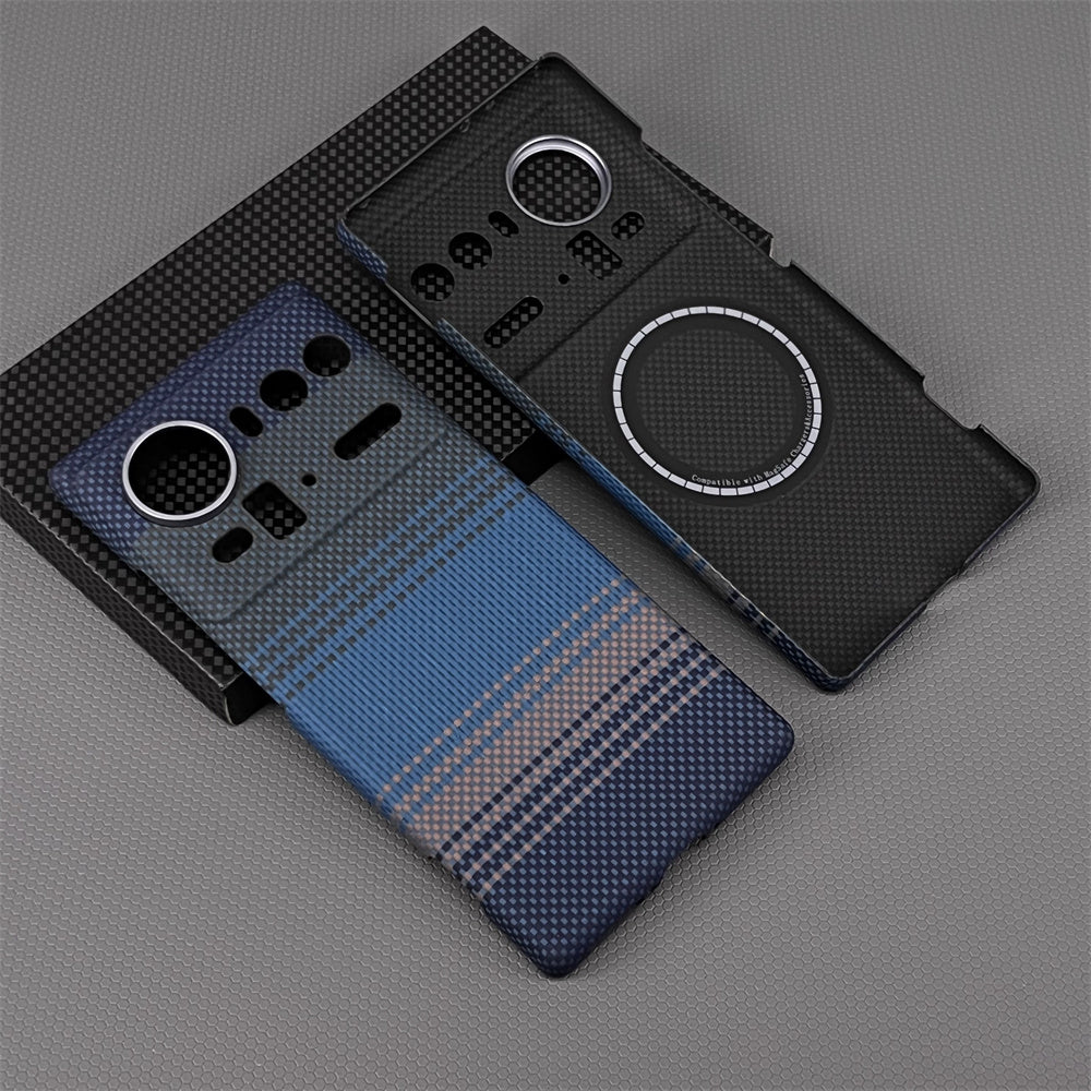 Oatsbasf Luxury Pure Aramid Fiber Case for ZTE nubia Smartphones