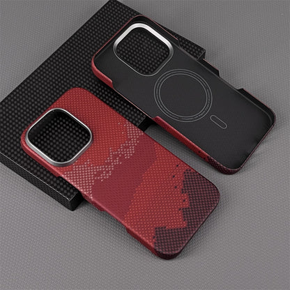 Oatsbasf Luxury Pure Aramid Fiber MagSafe Case for Apple iPhone 16 Series