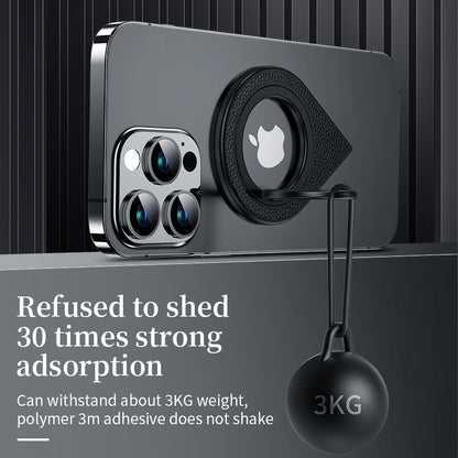 Armor King Waterdrop / Shield Double-sided Magnetic Phone Grip MagSafe Ring Stand