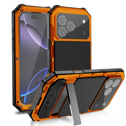 R-Just King Kong Kickstand Lens Protector IP54 Metal Outdoor Military Heavy Duty Case Cover