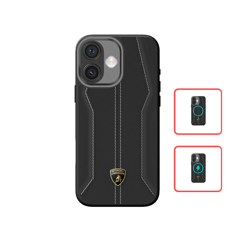 Lamborghini Genuine Leather Phone Case - Huracan D1