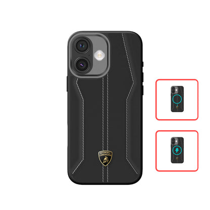 Lamborghini Genuine Leather Phone Case - Huracan D1
