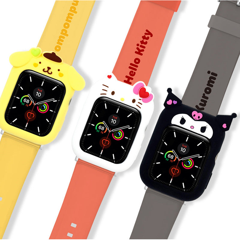Apple Watch Band TPU Strap Sanrio Characters Figure Galaxy Watch