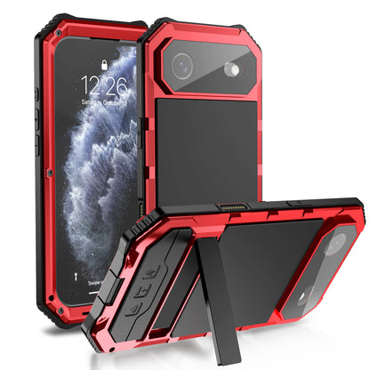 R-Just King Kong Kickstand Lens Protector IP54 Metal Outdoor Military Heavy Duty Case Cover