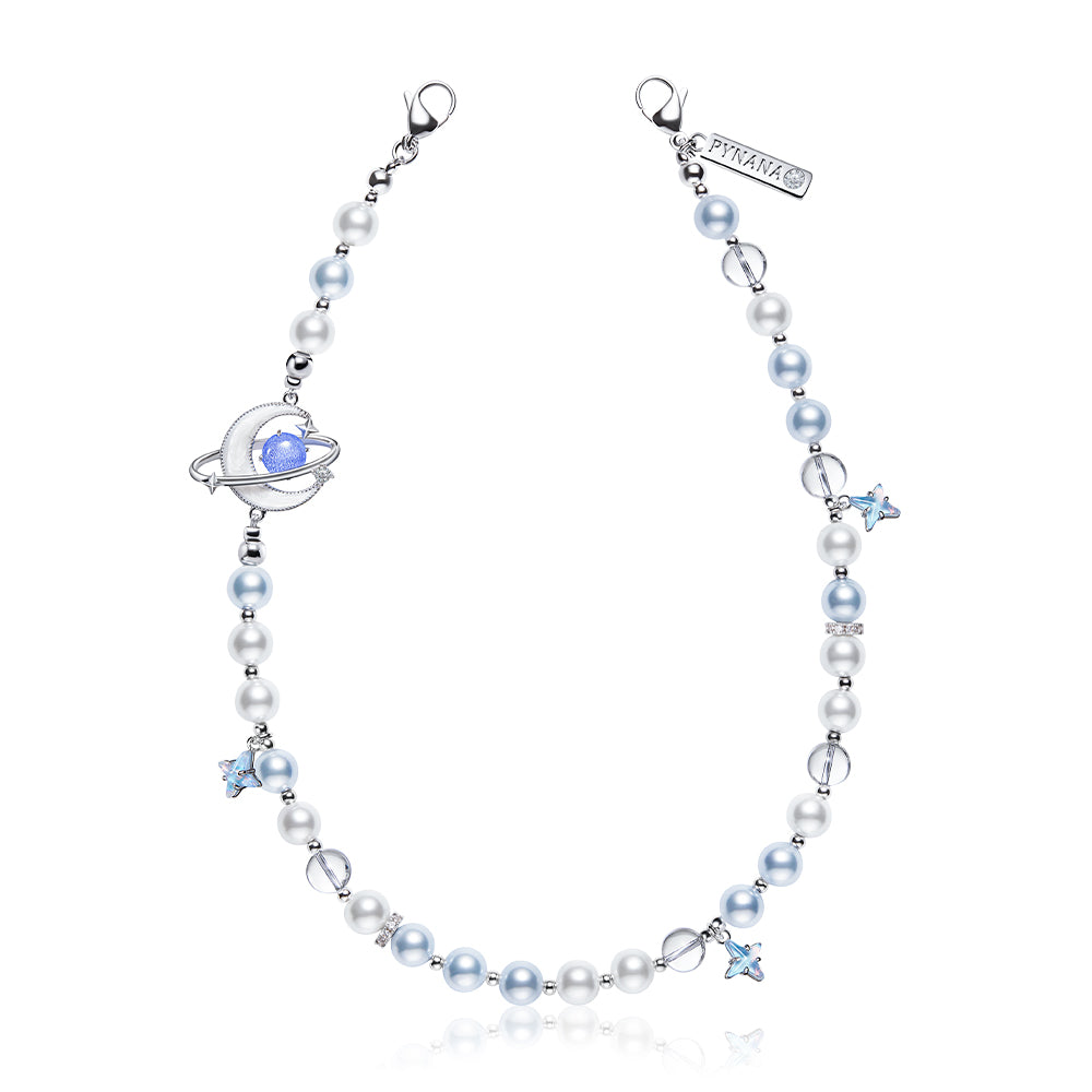 PYNANA Jewelry Aesthetics & Handcraft Hand Chain Phone Charm Beads Strap Pearl Lanyard