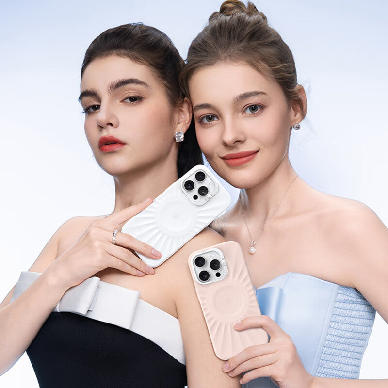 PYNANA Starlight Jewelry Aesthetics & Handcraft MagSafe Liquid Silicone Protective Case Cover