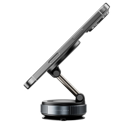 Armor King Vacuum Suction Magnetic Phone Mount Foldable Car Navigation Bracket