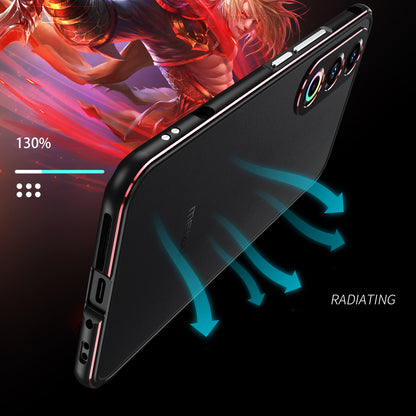 iy Aurora Sword Lens Protector Bicolor Aluminum Bumper Case for Meizu 21