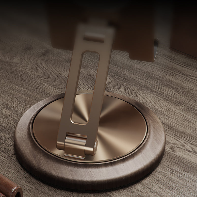 Armor King Foldable 360° Rotation Metal Phone Holder Adjustable Desktop Tablet Stand