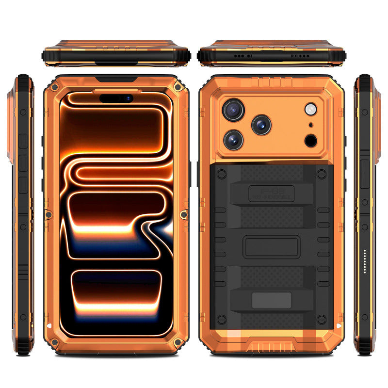 Luphie Beowulf IP68 Waterproof Diving Silicone Shockproof Aluminum Metal Case Cover