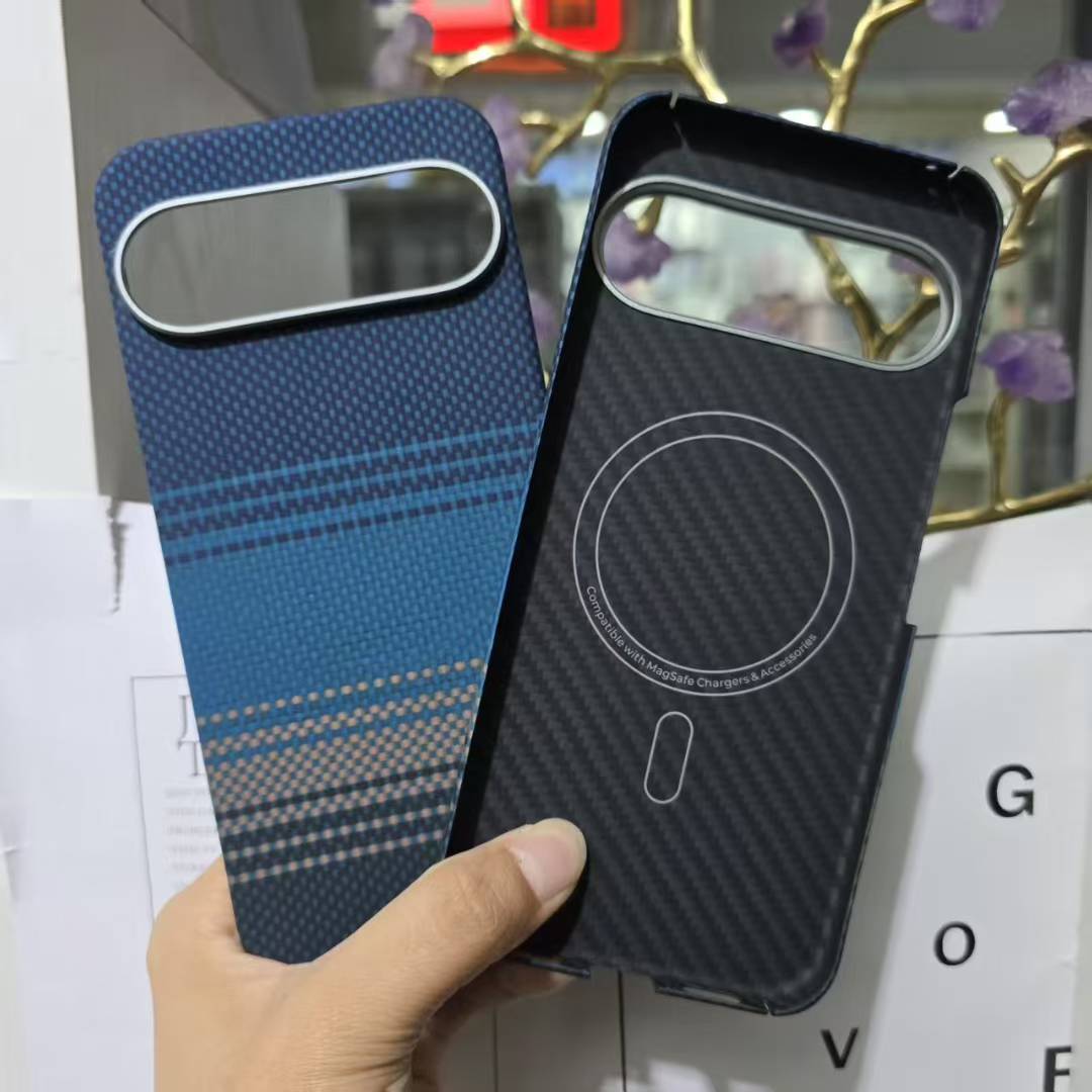 Oatsbasf Luxury Pure Aramid Fiber Case for Google Smartphones