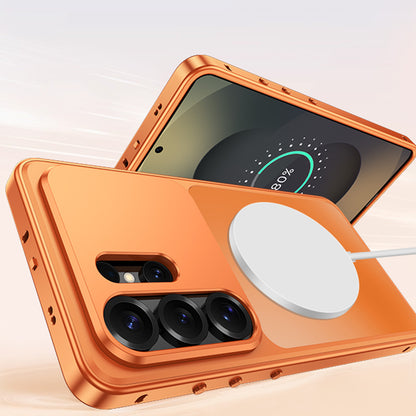 Armor King KuJia MagSafe Snap-on Metal Frame PC Back Case Cover