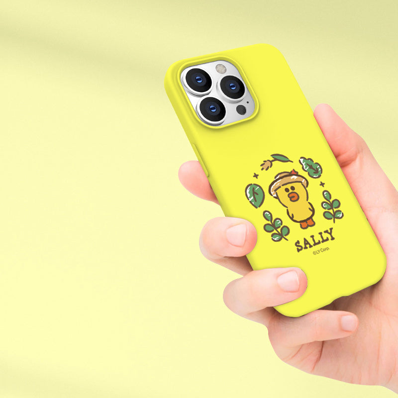 Line Friends Liquid Silicone Soft Color Jelly Protective Case Cover