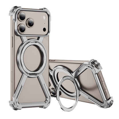 Armor King Harness MagSafe Pivot Ring Stand Air Cushion Metal Case Cover