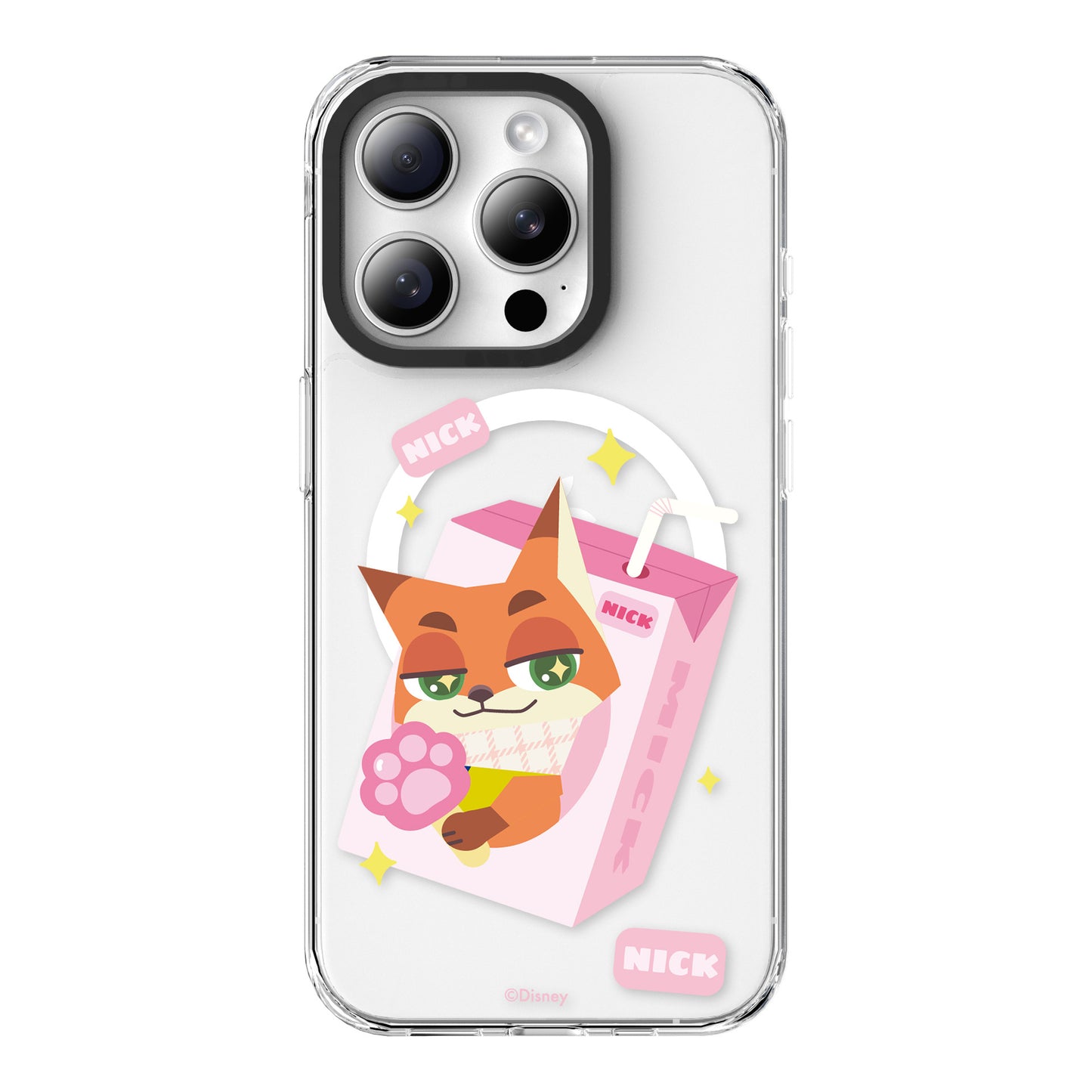 Disney Zootopia 2 MagSafe Shockproof Transparent Case Cover