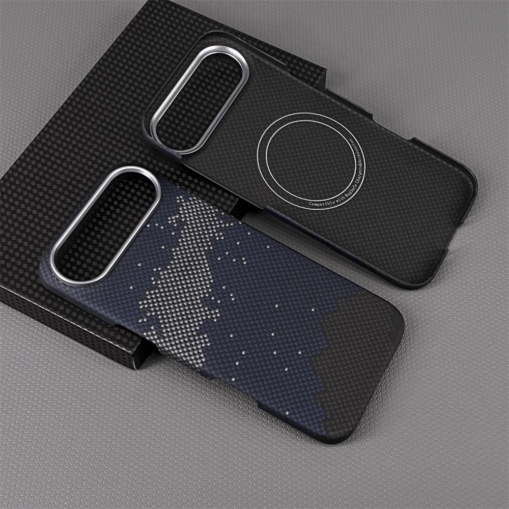 Oatsbasf MagSafe Luxury Pure Aramid Fiber Case for Apple iPhone 17 series