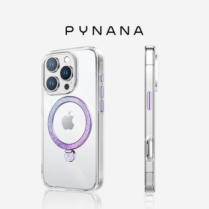 PYNANA Dancing Streamer Jewelry Aesthetics & Handcraft MagSafe Ring Holder Protective Case Cover