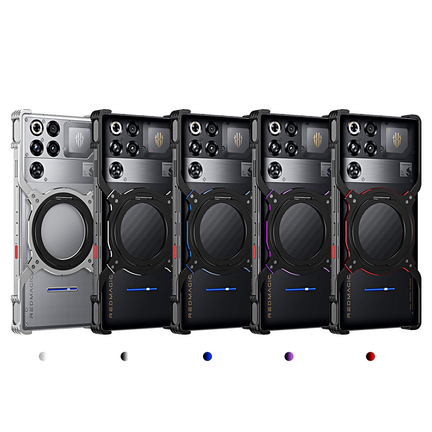 iy Bicolor MagSafe Pivot Ring Stand Case Cover with Lens Protector